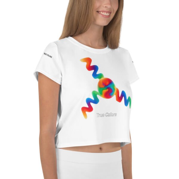 all over print crop tee