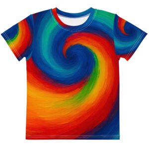 kids cotton crew neck t shirt