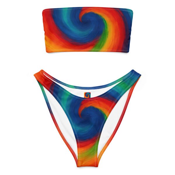 recycled bandeau bikini