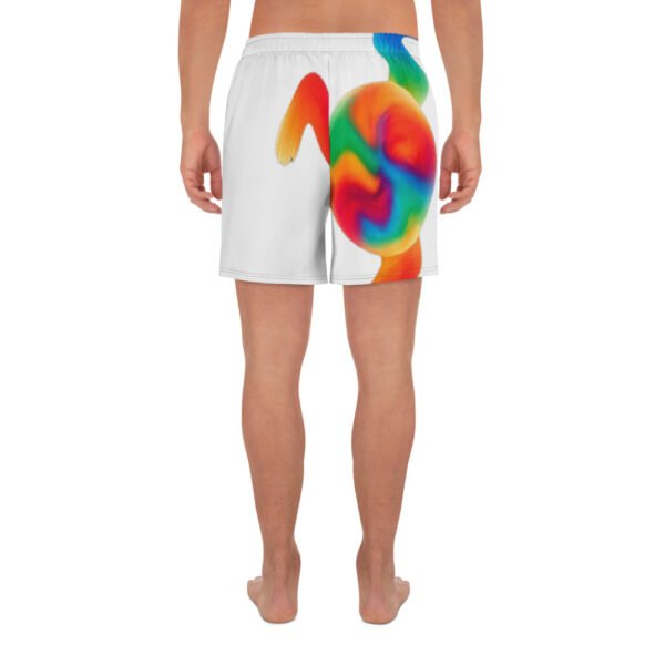 all over print unisex athletic long shorts
