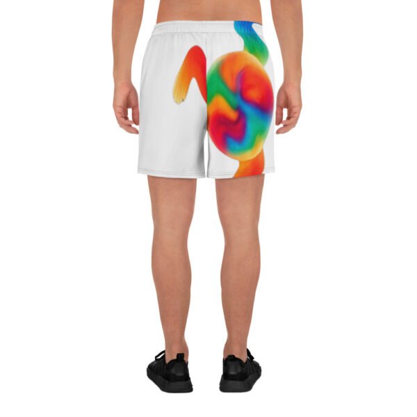 all over print unisex athletic long shorts