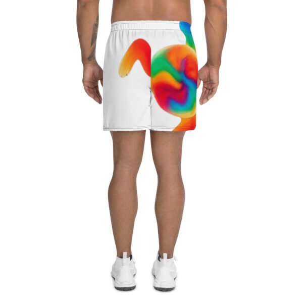 all over print unisex athletic long shorts
