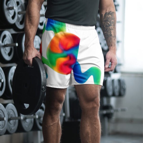 all over print unisex athletic long shorts