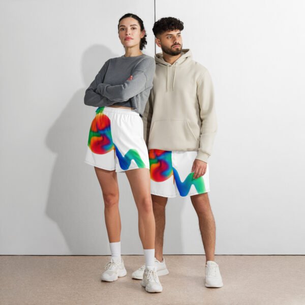 all over print unisex athletic long shorts