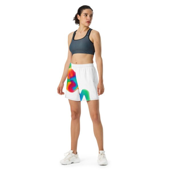 all over print unisex athletic long shorts