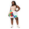 all over print unisex athletic long shorts