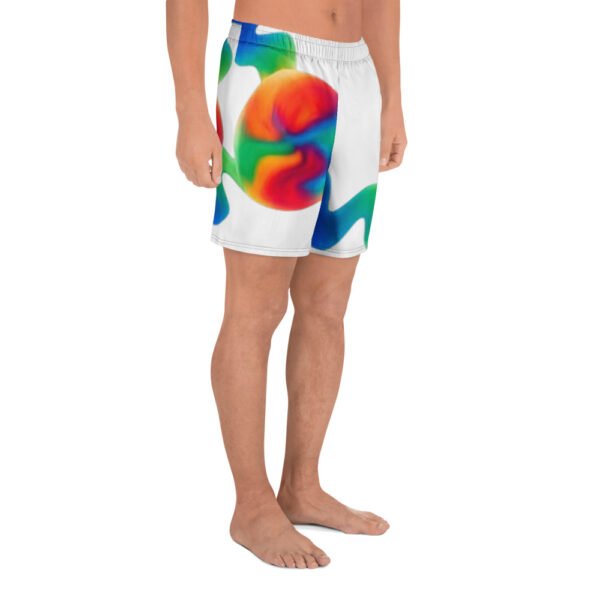 all over print unisex athletic long shorts