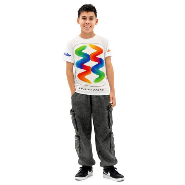 youth cotton crew neck t shirt