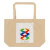 large organic tote bag