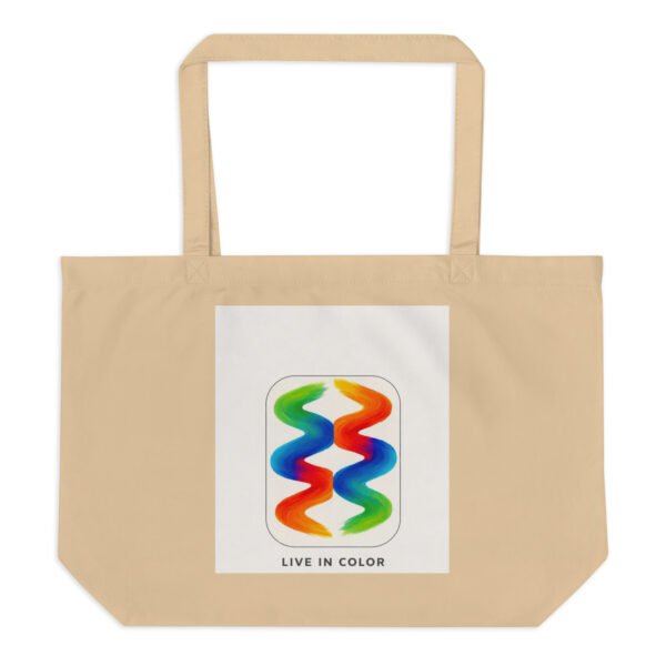 large organic tote bag