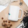white glossy mug