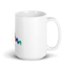 white glossy mug