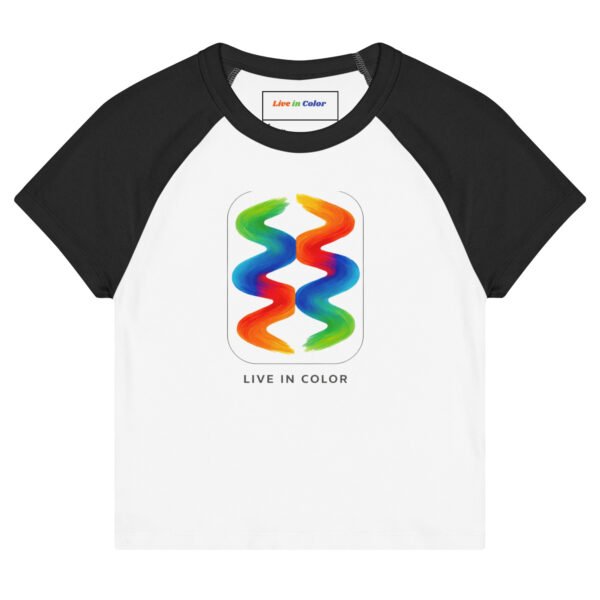 women’s micro rib raglan baby tee