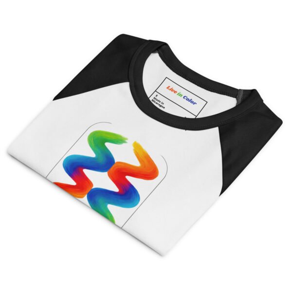 women’s micro rib raglan baby tee