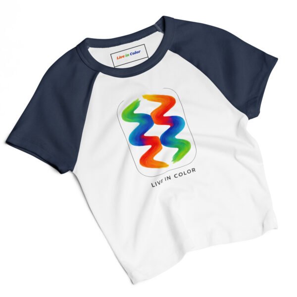 women’s micro rib raglan baby tee