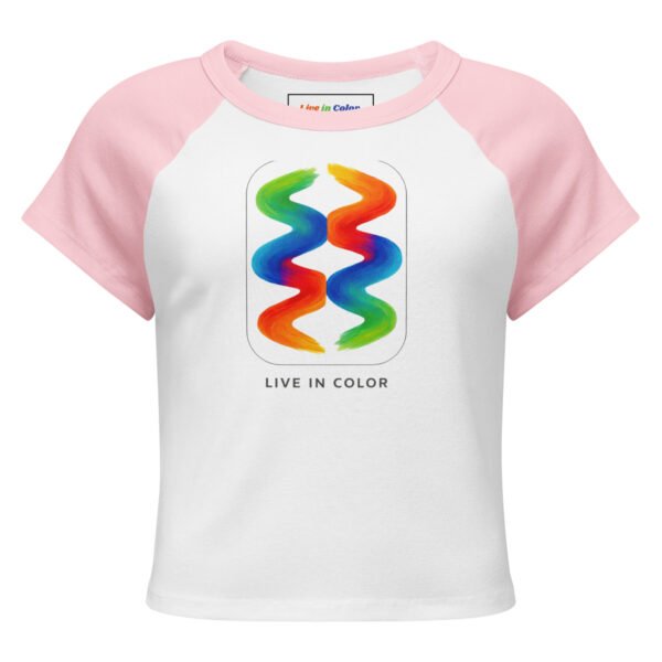 women’s micro rib raglan baby tee