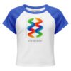 women’s micro rib raglan baby tee