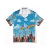 rainbow sky hawaiian shirt — joyful kids camp aop print