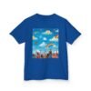 kids tee — joyful rainbow cloud design (“painting the cloud”) kids tee — joyful rainbow cloud design (“painting the cloud”)
