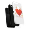 heart sparkle phone case – “love without limits” protective cover