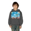 kids rainbow cloud hoodie — "painting the cloud" youth sweatshirt