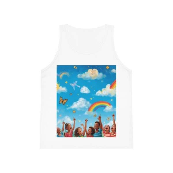 kids rainbow dream tank top