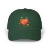 heart sparkle dad cap — embroidered love baseball hat heart sparkle dad cap — embroidered love baseball hat