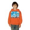 kids rainbow cloud hoodie — "painting the cloud" youth sweatshirt