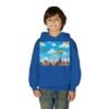 kids rainbow cloud hoodie — "painting the cloud" youth sweatshirt