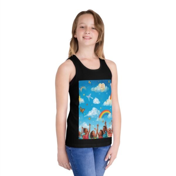 kids rainbow dream tank top
