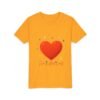 youth tee — 'love without limits' heart graphic kids t shirt youth tee — 'love without limits' heart graphic kids t shirt