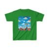 kids tee — joyful rainbow cloud design (“painting the cloud”) kids tee — joyful rainbow cloud design (“painting the cloud”)