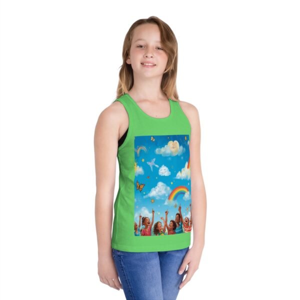 kids rainbow dream tank top