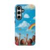 kids rainbow sky phone case – colorful cloud & happy children tough case kids rainbow sky phone case – colorful cloud & happy children tough case