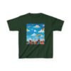 kids tee — joyful rainbow cloud design (“painting the cloud”) kids tee — joyful rainbow cloud design (“painting the cloud”)