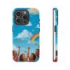 kids rainbow sky phone case – colorful cloud & happy children tough case kids rainbow sky phone case – colorful cloud & happy children tough case