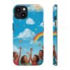 kids rainbow sky phone case – colorful cloud & happy children tough case kids rainbow sky phone case – colorful cloud & happy children tough case