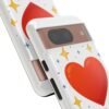 heart sparkle phone case – “love without limits” protective cover