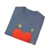 heart graphic t shirt — "love is the answer, always" valentine tee