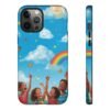 kids rainbow sky phone case – colorful cloud & happy children tough case kids rainbow sky phone case – colorful cloud & happy children tough case