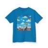 kids tee — joyful rainbow cloud design (“painting the cloud”) kids tee — joyful rainbow cloud design (“painting the cloud”)