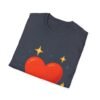 heart graphic t shirt — "love is the answer, always" valentine tee