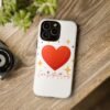 heart sparkle phone case – “love without limits” protective cover