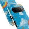 kids rainbow sky phone case – colorful cloud & happy children tough case kids rainbow sky phone case – colorful cloud & happy children tough case