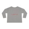 toddler long sleeve tee — sparkling red heart kids shirt (valentine’s gift)