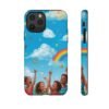 kids rainbow sky phone case – colorful cloud & happy children tough case kids rainbow sky phone case – colorful cloud & happy children tough case