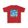 kids tee — joyful rainbow cloud design (“painting the cloud”) kids tee — joyful rainbow cloud design (“painting the cloud”)