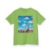 kids tee — joyful rainbow cloud design (“painting the cloud”) kids tee — joyful rainbow cloud design (“painting the cloud”)