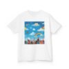 kids tee — joyful rainbow cloud design (“painting the cloud”) kids tee — joyful rainbow cloud design (“painting the cloud”)