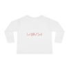 toddler long sleeve tee — sparkling red heart kids shirt (valentine’s gift)
